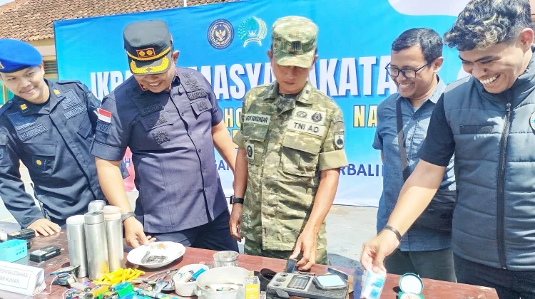 Sinergi Bareng Aparat, Rutan Purbalingga Gelar Ikrar Zero Halinar hingga Tes Urine