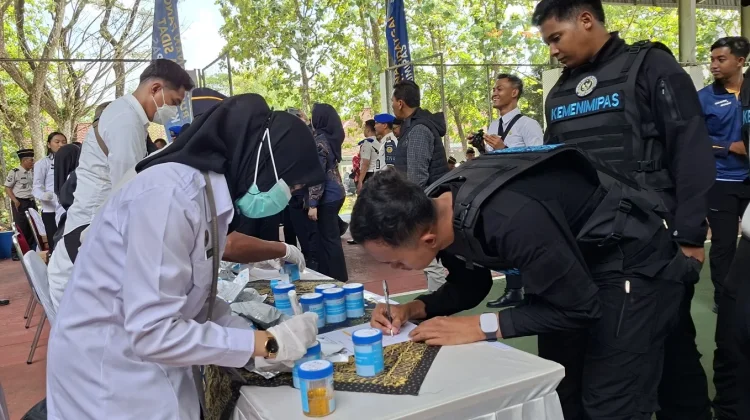 Ratusan Petugas Lapas Nusakambangan dan Cilacap Jalani Tes Urin, Ini Hasilnya!