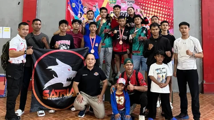 Satria Training Camp Borong 7 Medali di Popda Banyumas Cabor Wushu Sanda