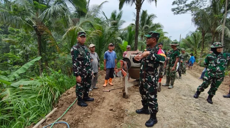 Danrem Soroti Semangat Gotong Royong TMMD