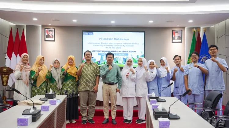 Perkuat Jejaring Internasional, Fikes UMP Gelar Student Visit ke Vietnam