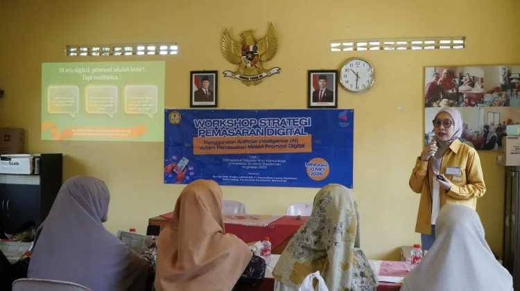 Mahasiswa MIK Unsoed Gelar Workshop Pemasaran Digital untuk Ibu PKK Banyumas