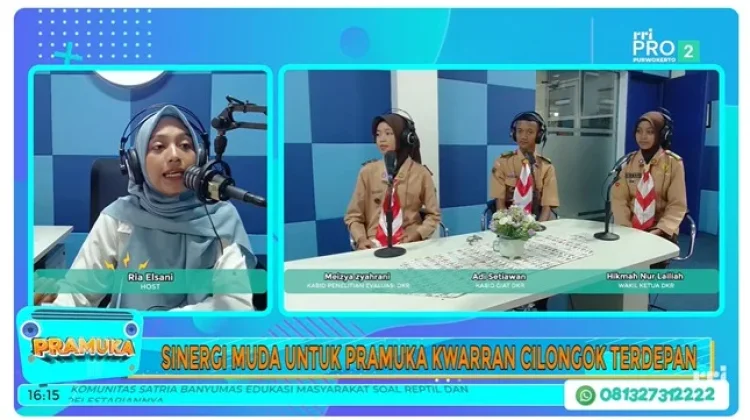 Sinergi Muda Pramuka Kwarran Cilongok Terdepan: Bergerak Bersama, Tumbuh Bersama