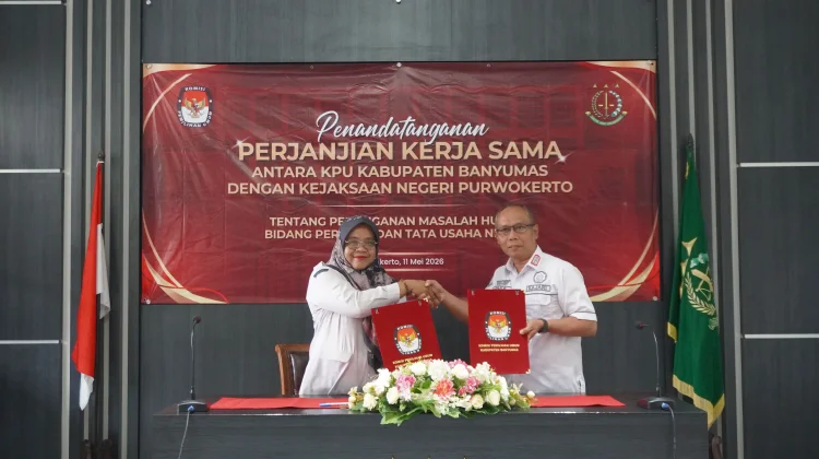 KPU Banyumas Gandeng Kejari Purwokerto Perkuat Dukungan Hukum