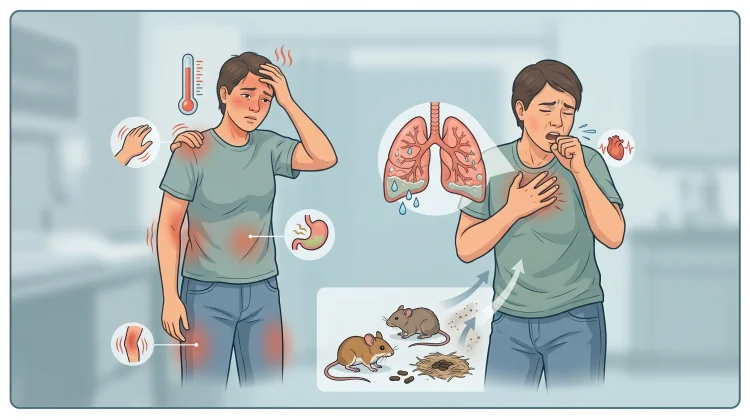 Gejala Hantavirus, Demam hingga Gangguan Pernapasan Berat