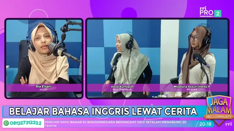 Tingkatkan Minat Baca Melalui Komunitas Bahasa Inggris