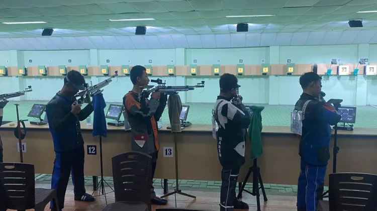 Borong 10 Medali, Banyumas Juara Umum Kejuaraan Menembak Jateng