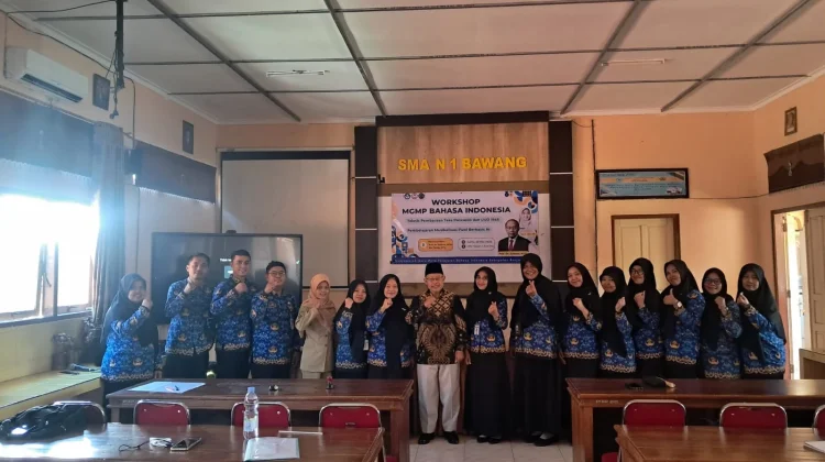 Workshop MGMP Banjarnegara Angkat Teknik Pembacaan Teks dan Musikalisasi Puisi