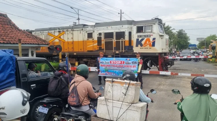 KAI Daop 5 Dorong Penutupan Perlintasan Berbahaya