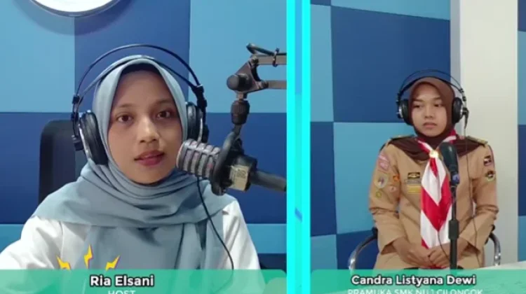 Adat Ambalan Jadi Identitas Pramuka SMK Maarif NU 1 Cilongok