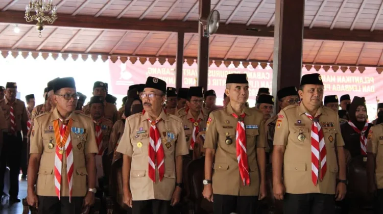 Rutan Kelas IIB Banyumas Perkuat Sinergi Pramuka di Kwarcab Banyumas