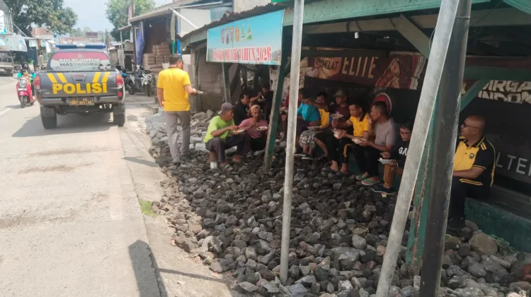 Polsek Jatinegara Bangun Pos Pangkalan Ojek