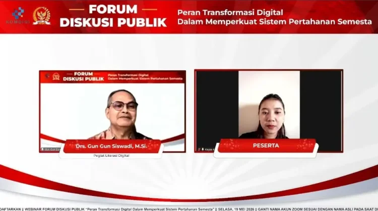 Literasi Digital Perlu Diperkuat untuk Pertahanan Negara