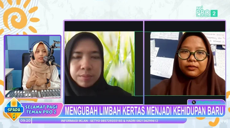 Komunitas Comotz Sulap Limbah Kertas Jadi Media Tanam Ramah Lingkungan
