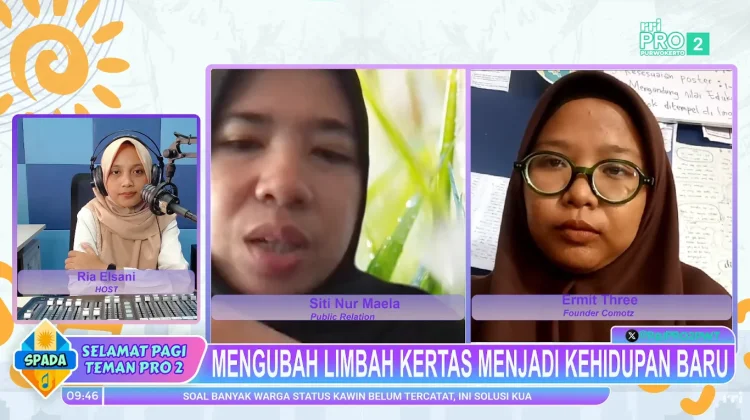 Paper Sheet Comotz Jadi Peluang Ekonomi Kreatif Ramah Lingkungan