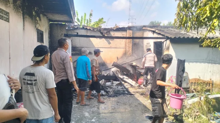 Kebakaran Gudang di Dukuhturi, Diduga Dipicu Anak Bermain Korek Api