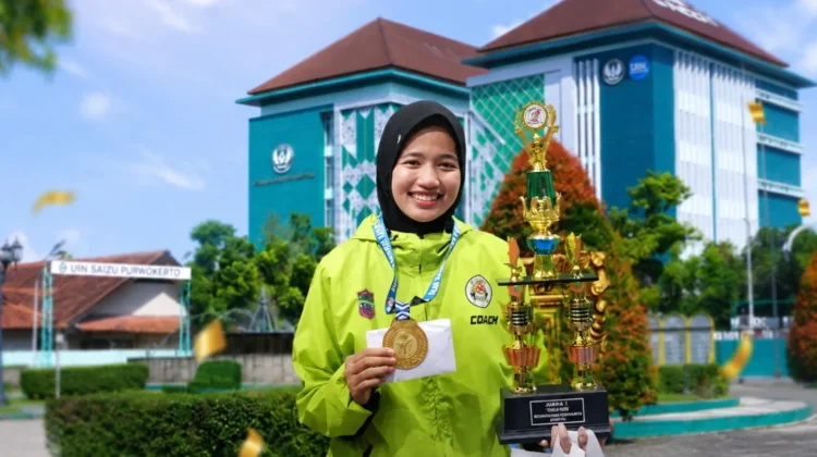 Mahasiswi Informatika UIN Saizu Purwokerto Raih Juara Karate Tingkat Jawa Barat