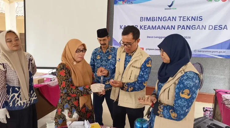 BPOM Banyumas Gelar Bimtek Kader Keamanan Pangan Desa di Cilongok