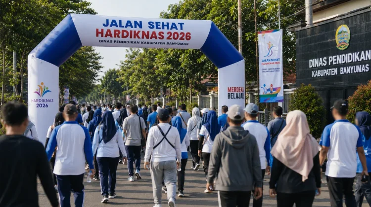 Hardiknas 2026, Dindik Banyumas Siap Gelar Jalan Sehat Berhadiah Motor