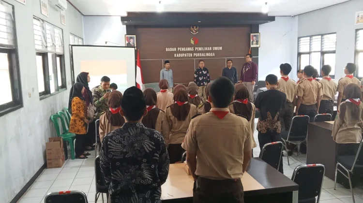 Bawaslu Purbalingga Gandeng Pramuka Awasi Pemilu