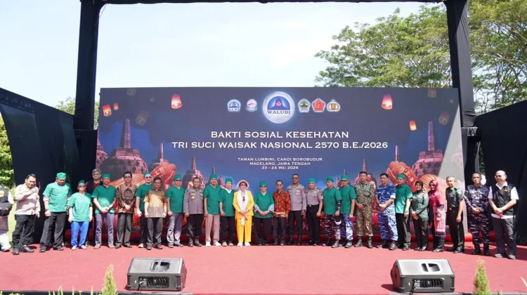 Polda Jateng Berikan Layanan Pengobatan Gratis Jelang Perayaan Waisak 2026