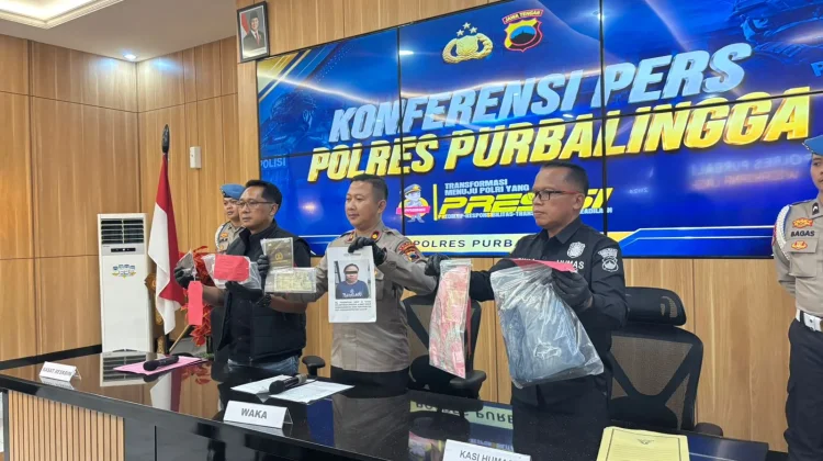 Terekam CCTV, Polres Purbalingga Ringkus Perempuan Pelaku Pencurian Rumah Kosong