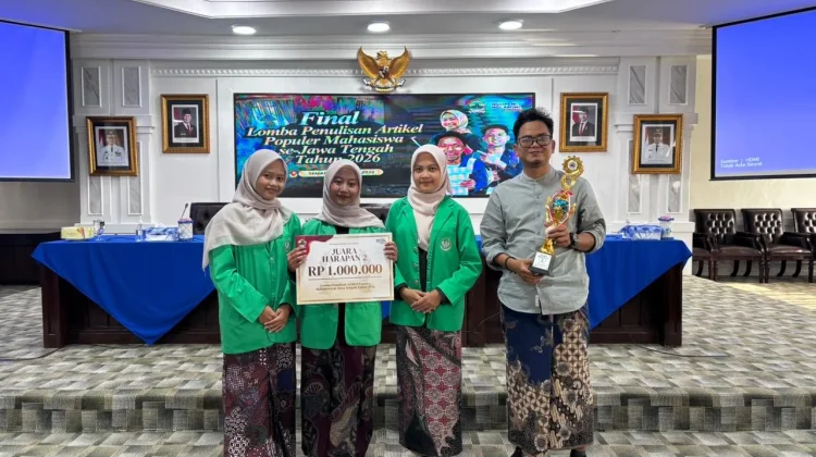 Mahasiswa FTIK UIN Saizu Raih Juara Lomba Penulisan Artikel Tingkat Provinsi