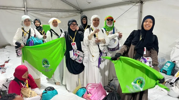 Jemaah Haji Banjarnegara Bergerak dari Muzdalifah ke Mina