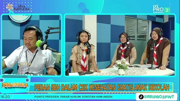 Pramuka Saka Bhakti Husada Wujudkan Kesehatan Gratis Anak Sekolah