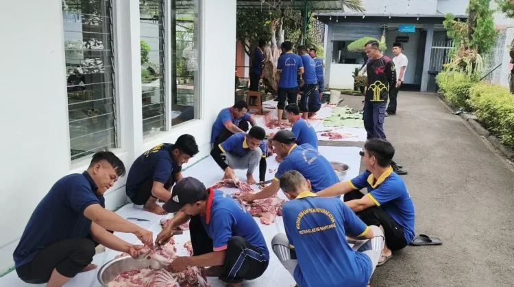 Rutan Banyumas Tebar Semangat Berbagi Idul Adha 1447 H