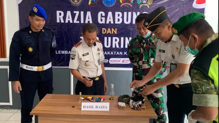 Lapas Brebes Intensifkan Razia Hunian dan Musnahkan Hasil Razia