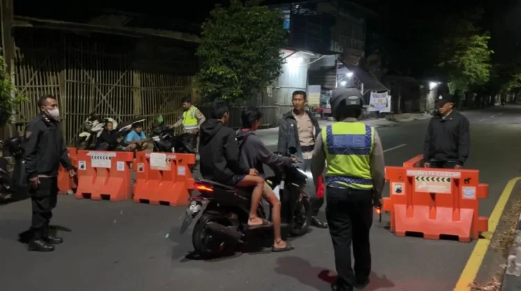 Puluhan Motor Knalpot Brong Diamankan Polresta Cilacap saat Patroli