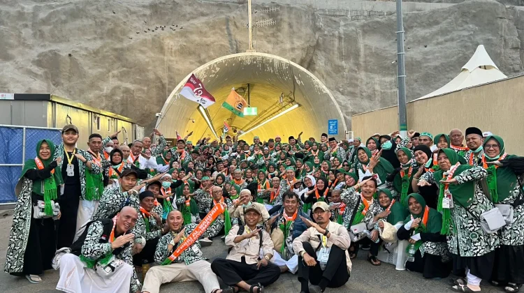 Jamaah Haji Kloter 73 SOC Tuntaskan Armuzna dengan Lancar