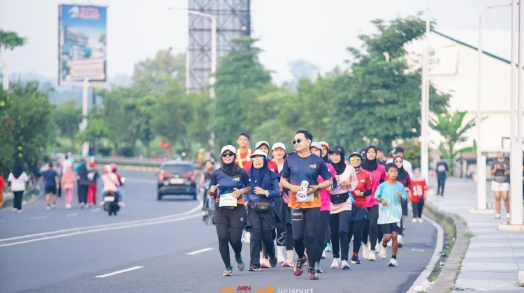 Tim ASN Runners Chapter Banyumas Siap Taklukkan Tantangan Virtual 81 KM