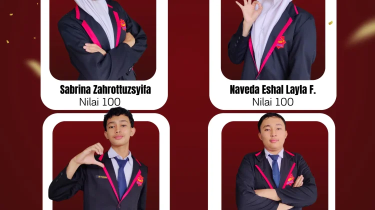 Nilai TKA Empat Murid SMPIT Permata Hati Banjarnegara Capai Angka Seratus