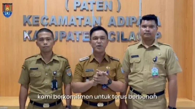 Viral Dugaan Pelecehan Pegawai Kecamatan Adipala, Camat Minta Maaf