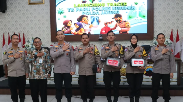 Bhabinkamtibmas Polres Kebumen Menjadi Tracer TB Bersama Dinkes Kebumen