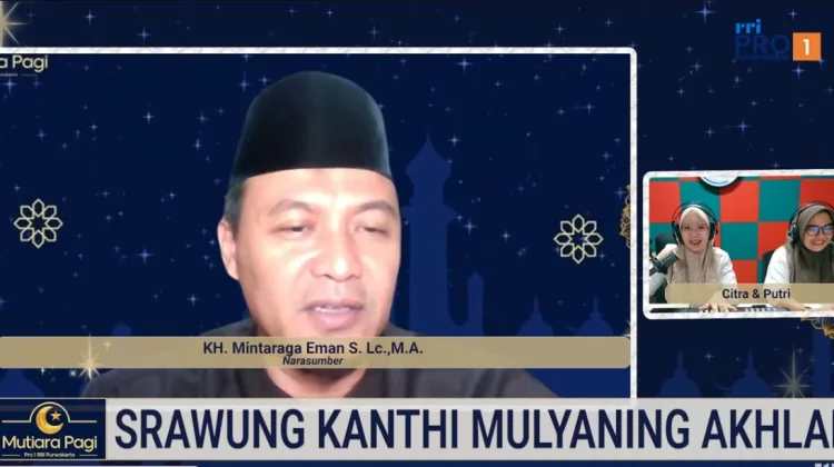 Hari ini Mutiara Pagi Membahas, Akhlak Mulia Jadi Fondasi Kehidupan Umat