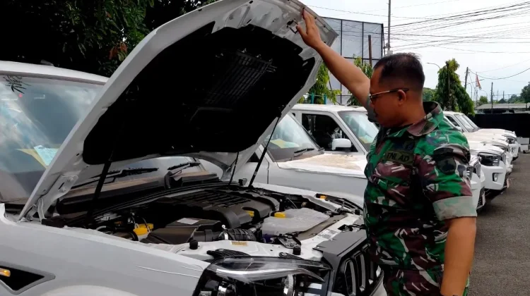 50 Pick Up Mahindra Disalurkan ke Koperasi Merah Putih di Banjarnegara