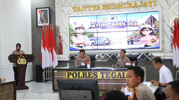 Operasi Patuh Candi 2026 Ditunda, Polres Tegal Berikan Imbauan