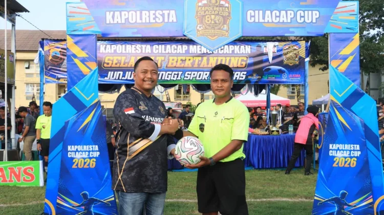 Wadah Pembinaan Atlet Muda, Polresta Cilacap Gelar Kapolresta Cup 2026
