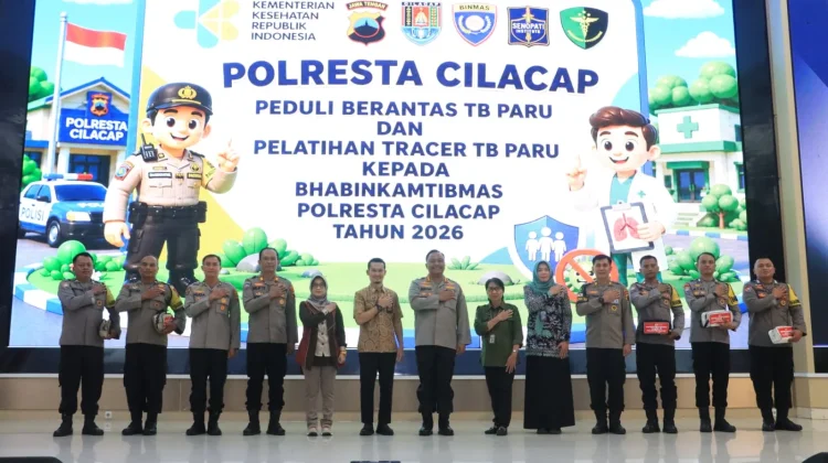 Tekan TBC di Cilacap, 100 Bhabinkamtibmas Bakal Diturunkan ke Desa