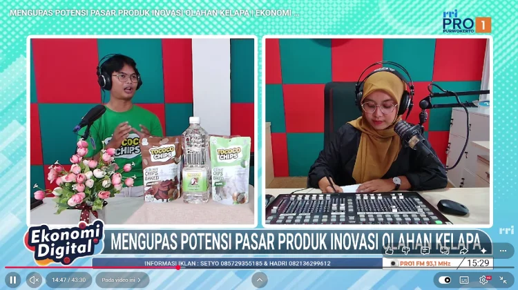 Anak Muda Banyumas Ubah Kelapa Jadi Bisnis Menjanjikan