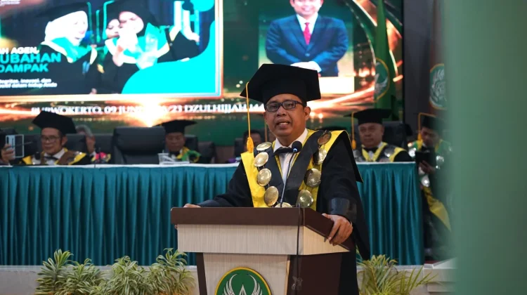 Pesan Rektor UIN Saizu Kepada Wisudawan: Jadilah Agen Perubahan