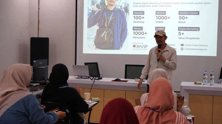Pelatihan Levelling Dasar, Bekali UMKM Banjarnegara Naik Kelas