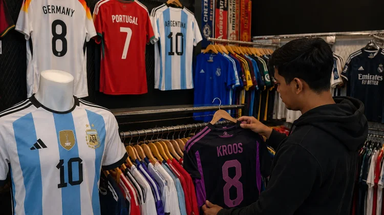 Momen Piala Dunia Dongkrak Penjualan Jersey di Purwokerto