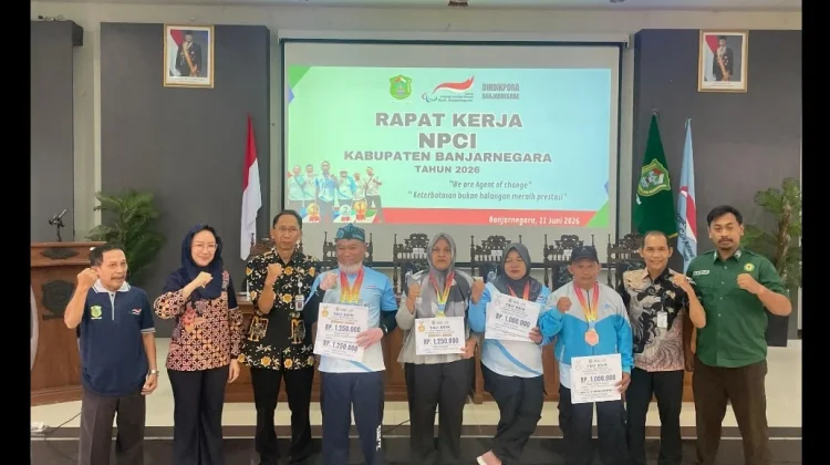 Pemkab Banjarnegara Komitmen Dukung Atlet NPCI Berprestasi