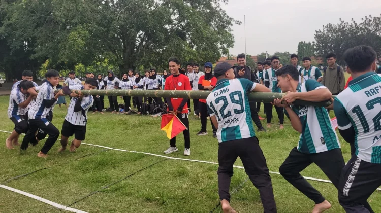 Ratusan Pelajar Meriahkan Festival Dolanan Tradisional Banyumas 2026