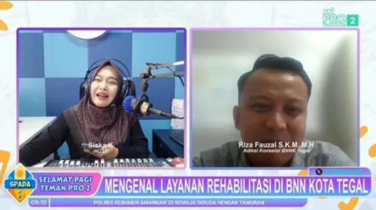 BNNK Tegal Dorong Masyarakat Manfaatkan Layanan Rehabilitasi Narkoba