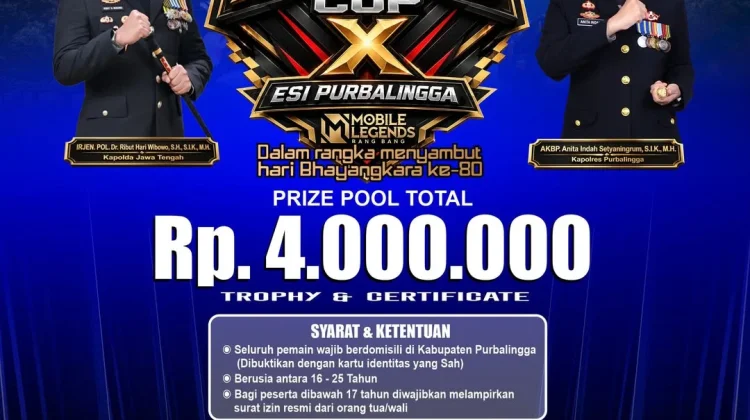Polres Purbalingga Gelar Turnamen Mobile Legends